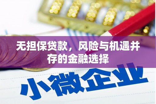 金寨无担保贷款，风险与机遇并存的金融选择