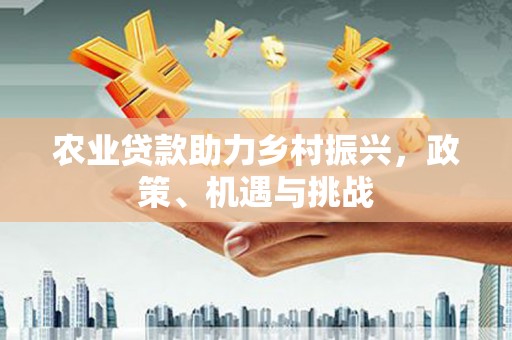 观塘农业贷款助力乡村振兴，政策、机遇与挑战