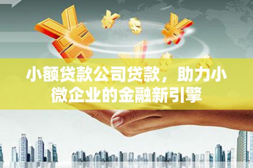 士林小额贷款公司贷款，助力小微企业的金融新引擎