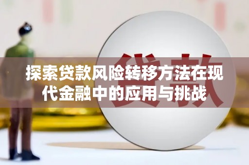 孝感探索贷款风险转移方法在现代金融中的应用与挑战