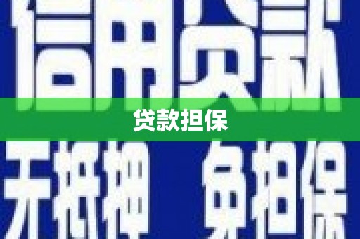 行唐贷款担保