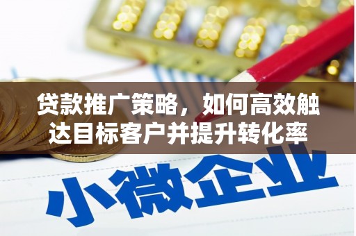 左云贷款推广策略，如何高效触达目标客户并提升转化率