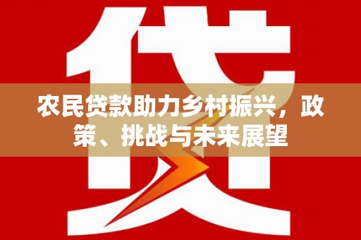 台湾农民贷款助力乡村振兴，政策、挑战与未来展望