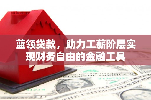 西城蓝领贷款，助力工薪阶层实现财务自由的金融工具