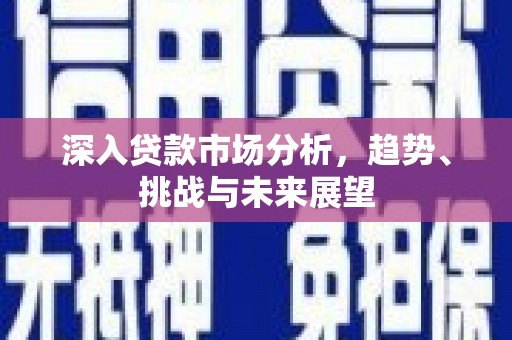 玉田深入贷款市场分析，趋势、挑战与未来展望